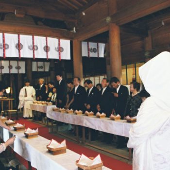 提携神社での神前式